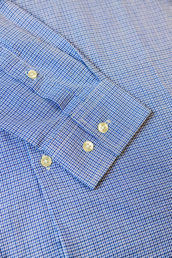 CAMISA PRIMARK SLIM FIT CUADROS AZULES - Image 3