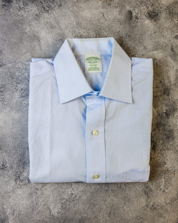 CAMISA CABALLERO BROOK BROTHERS MILANO AZUL CLARO