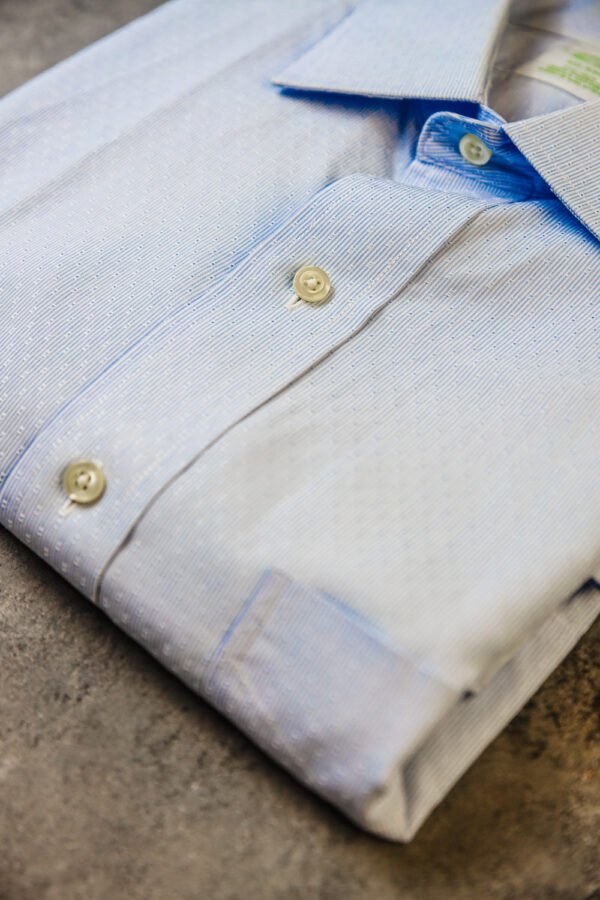 CAMISA CABALLERO BROOK BROTHERS MILANO AZUL CLARO - Image 2