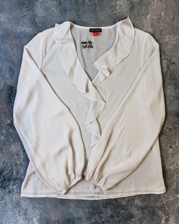 BLUSA BLANCA VUELOS
