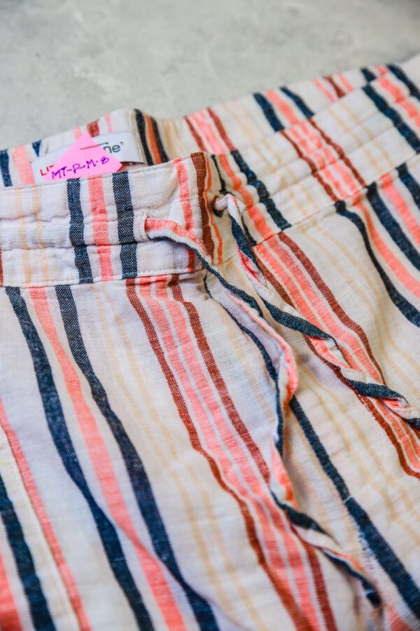 PANTALÓN TIPO LINO A RAYAS - Image 3