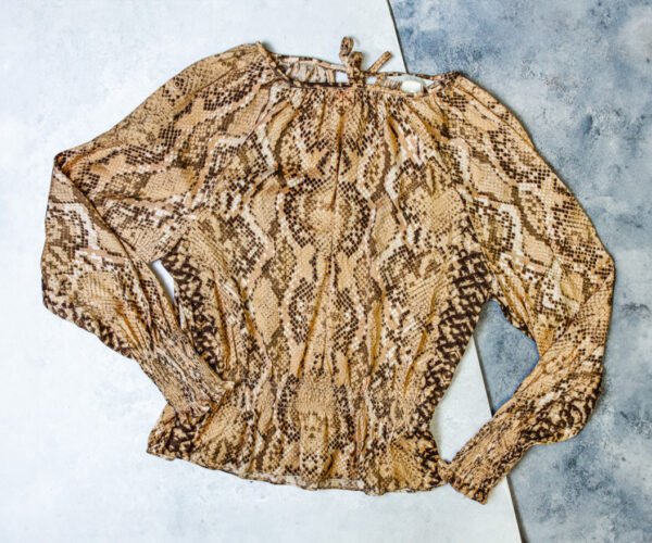 BLUSA ANIMAL PRINT