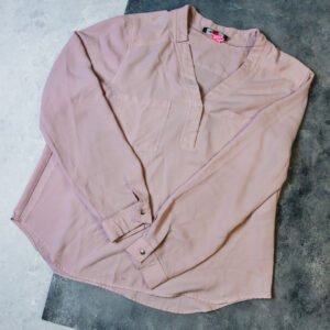 CAMISA SEDA ROSADA