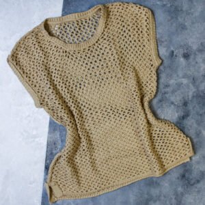 SUETER BEIGE TEJIDO