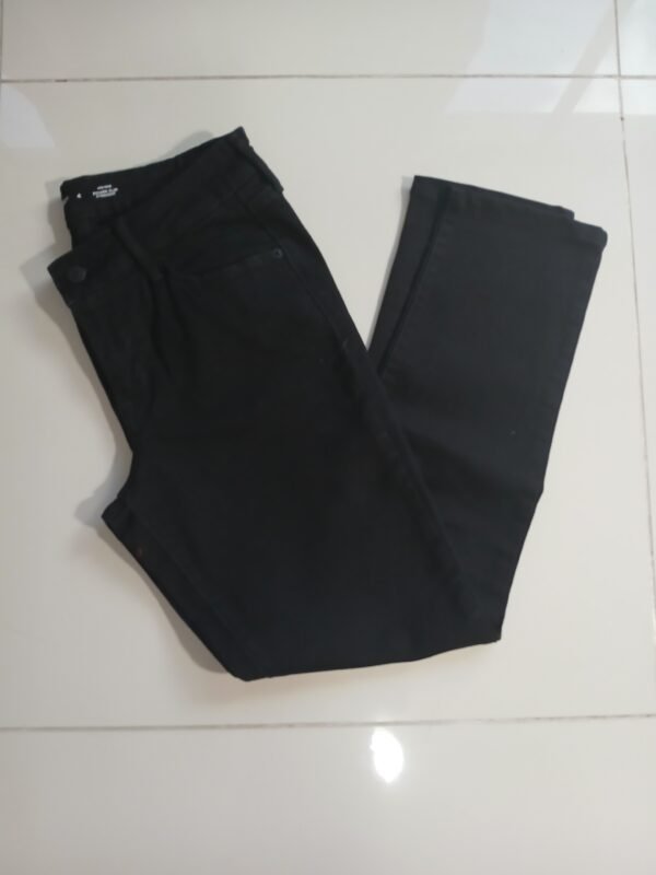 JEANS NEGROS MID-RISE, OLD NAVY