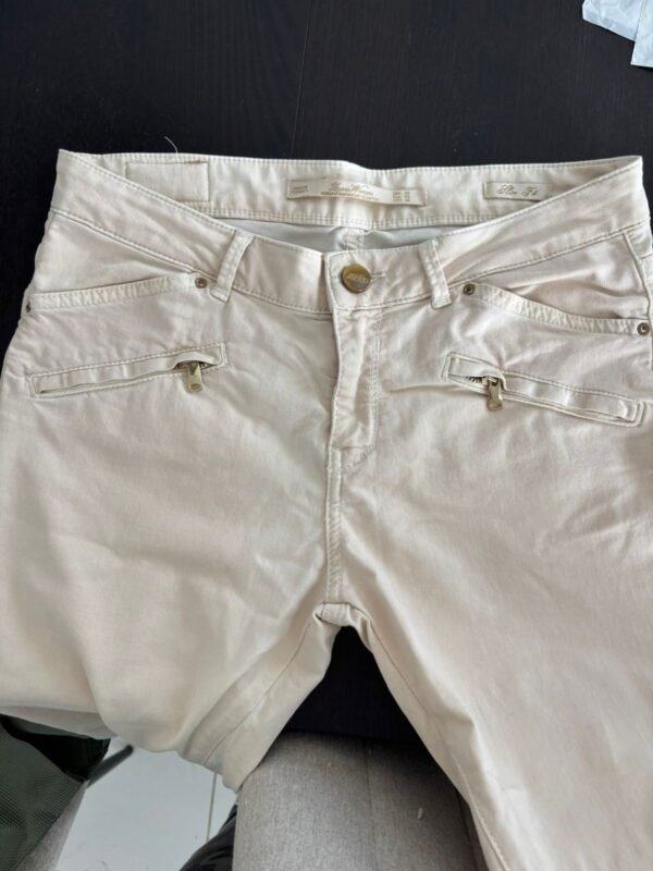 PANTALON CREMA ZARA WOMAN