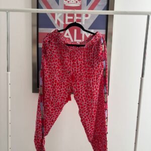 PANTALON ROJO Y LILA