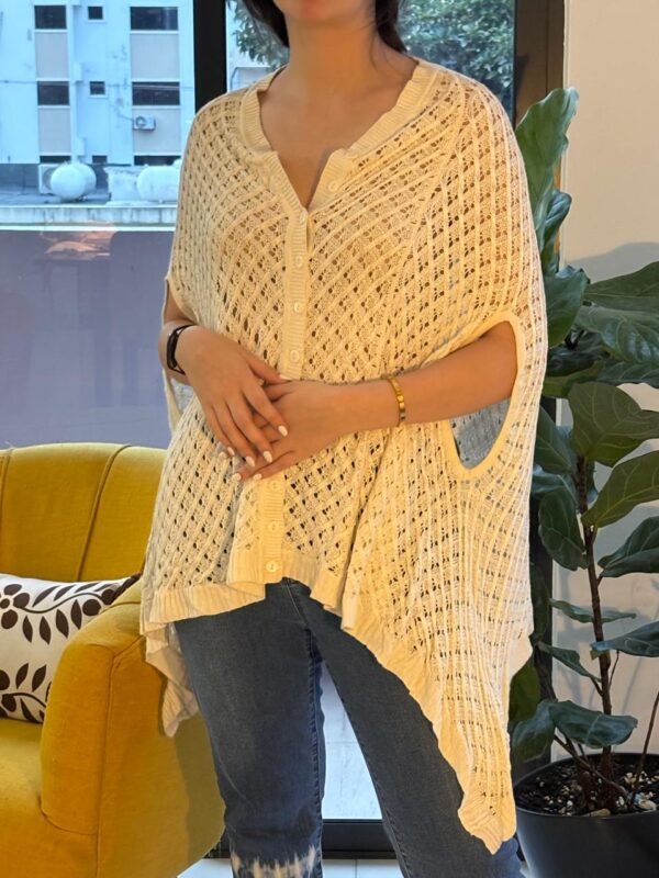 SWEATER TEJIDO BEIGE, JENNY POLANCO - Image 3