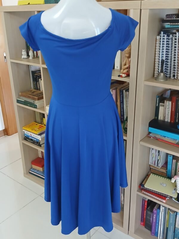 VESTIDO INFORMAL AZUL REY - Image 2