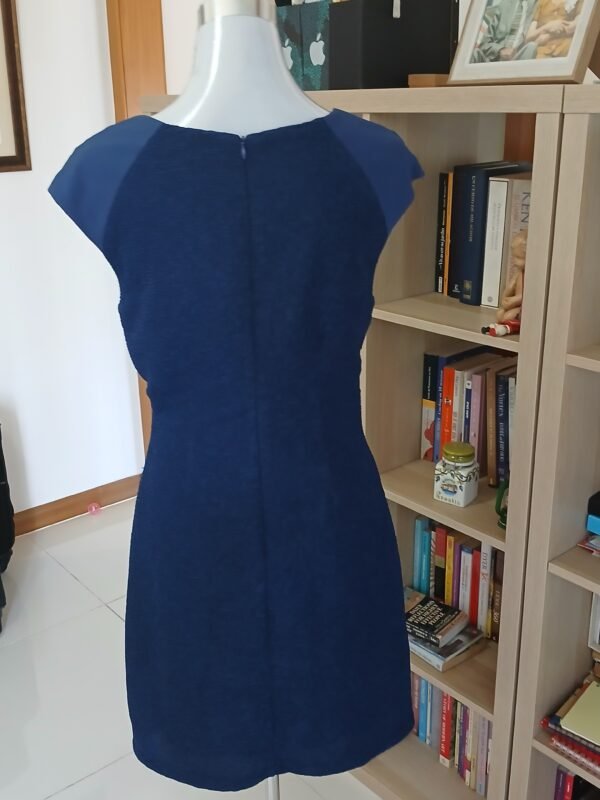 VESTIDO OFICINA AZUL MARINO - Image 2